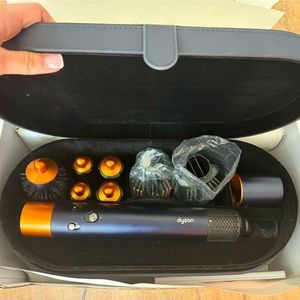 Dyson airwrap special edition blue copper